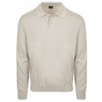 Boss Asac Polo Sweater Grijs