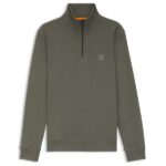 Boss Zetrust Half Zip Sweater Antraciet