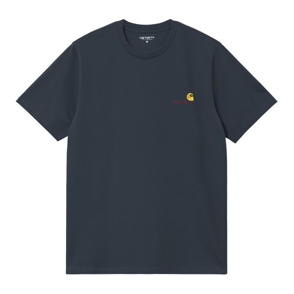 Carhartt WIP American Script T-shirt Navy