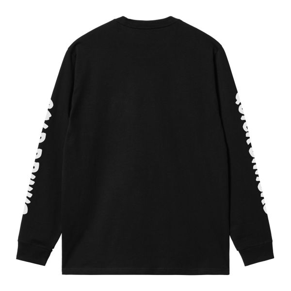 Carhartt WIP Cold Drinks Longsleeve T-shirt Zwart