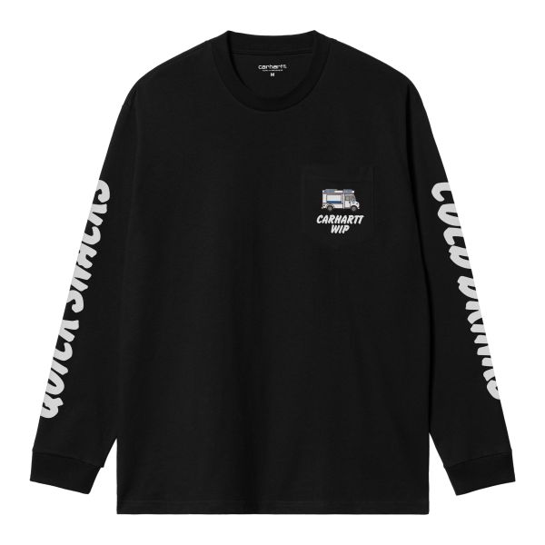 Carhartt WIP Cold Drinks Longsleeve T-shirt Zwart