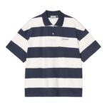 Carhartt WIP Delray Polo Navy/Wit