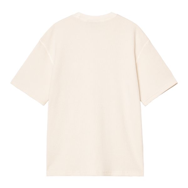 Carhartt WIP Nelson Waffle T-shirt Off White