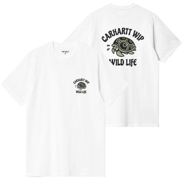 Carhartt WIP Wild Life T-shirt Wit