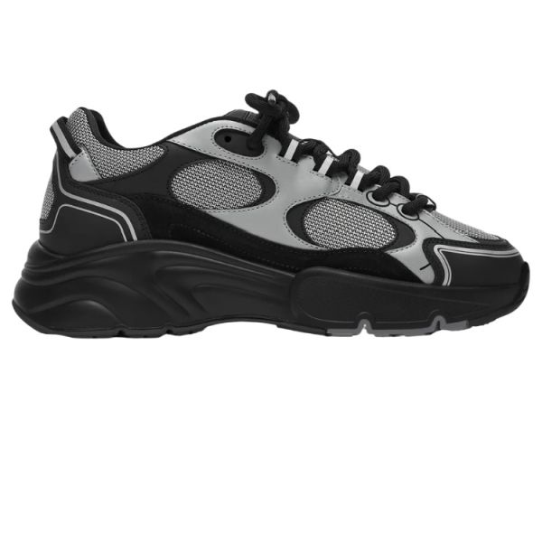 Cleens Pulse Runner Sneaker Zwart/Grijs