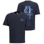 CP Company Comfort Logo T-shirt Navy