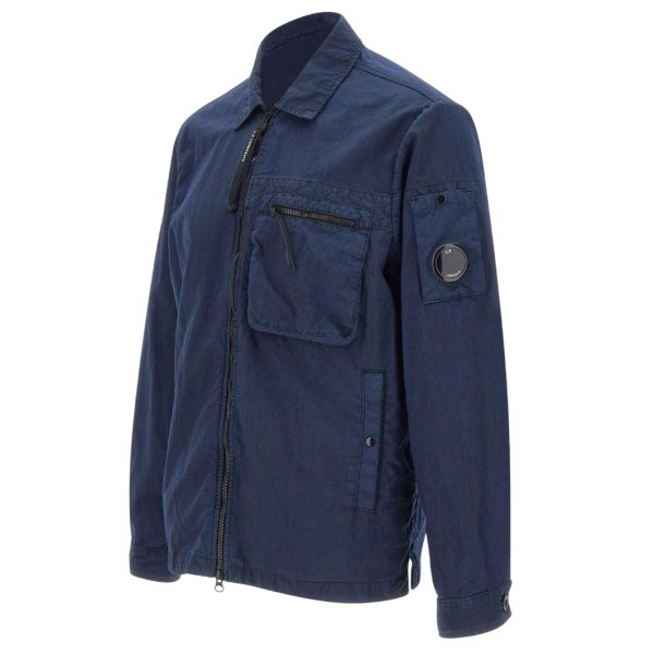 CP Company Panama-R Overshirt Navy
