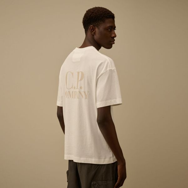 CP Company Printed Graphics T-shirt Wit