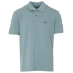 CP Company Stretch Piquet Polo Licht Blauw