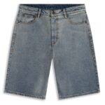 Daily Paper Compact Shield Embroidery Korte Broek Blauw