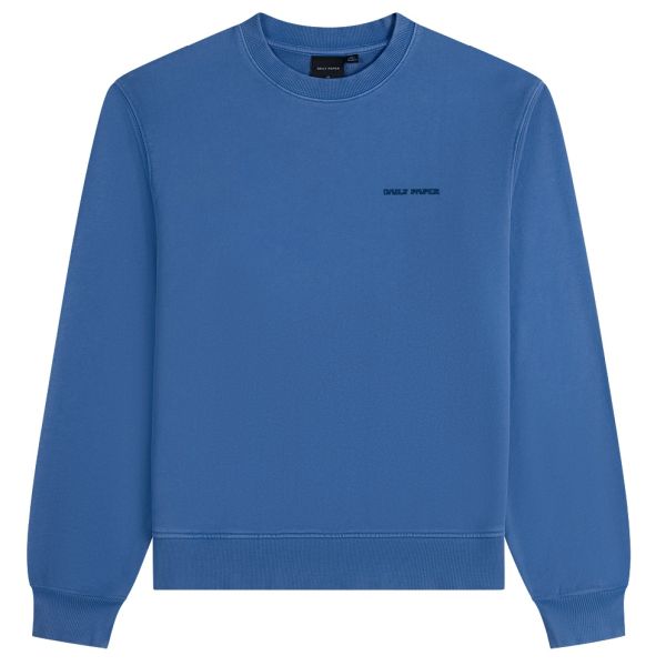 Daily Paper Dias Washed Sweater Blauw