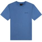 Daily Paper Dias Washed T-shirt Blauw