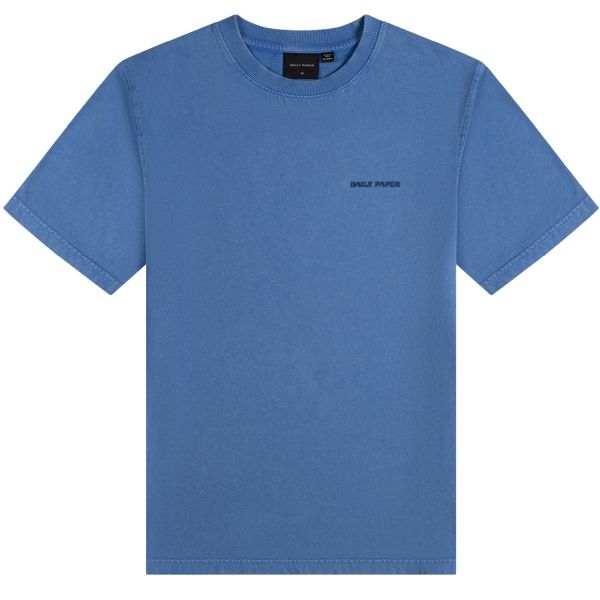 Daily Paper Dias Washed T-shirt Blauw