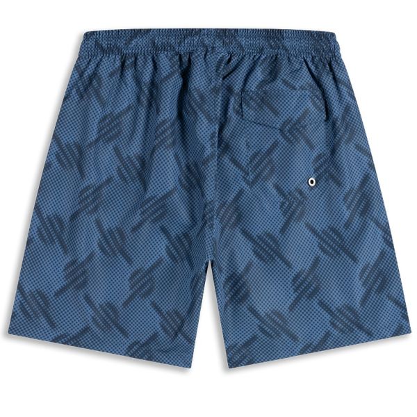 Daily Paper Dotted Monogram Zwembroek Blauw