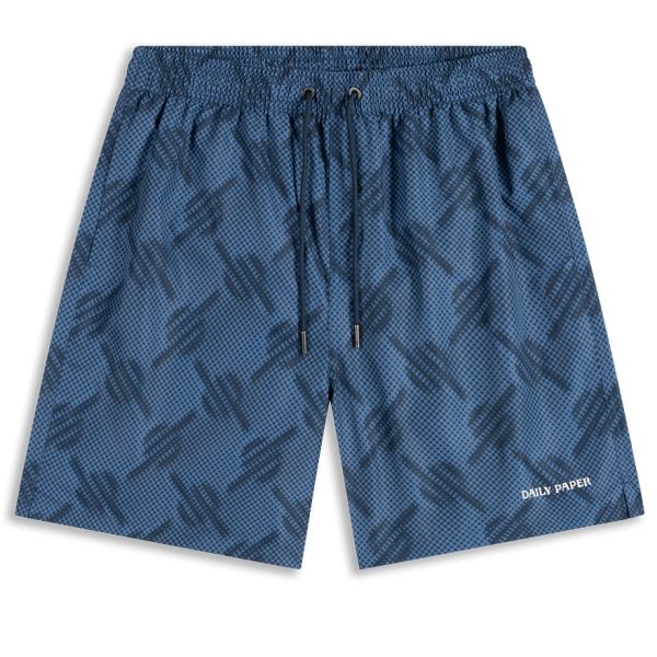 Daily Paper Dotted Monogram Zwembroek Blauw