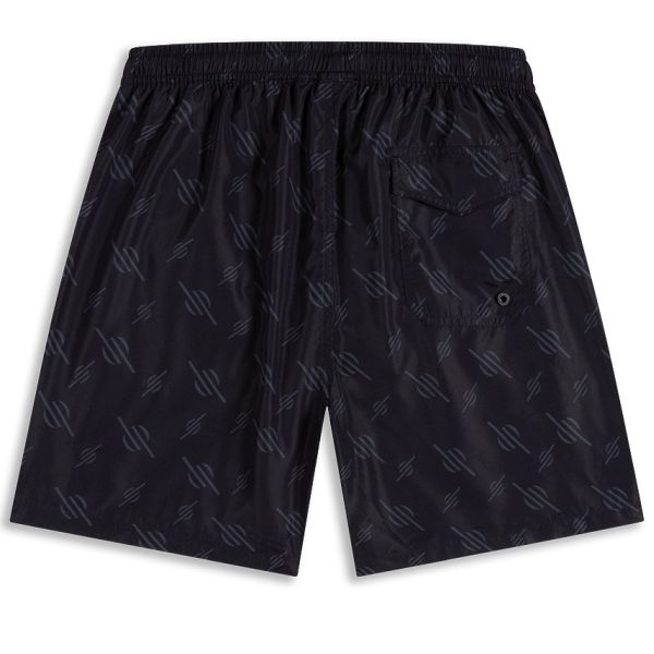 Daily Paper Irregular Monogram Zwembroek Zwart