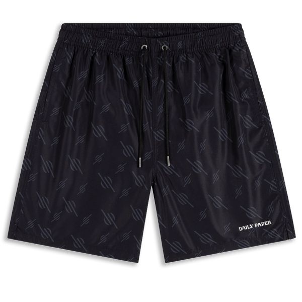 Daily Paper Irregular Monogram Zwembroek Zwart