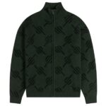 Daily Paper Monogram Knit Vest Donker Groen