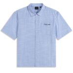 Daily Paper Script Overhemd Licht Blauw