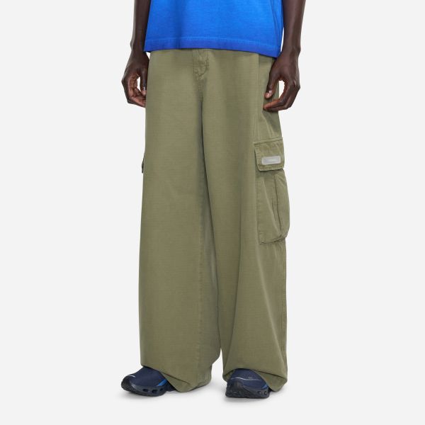 Flâneur Ripstop Cargo Broek Donker Groen