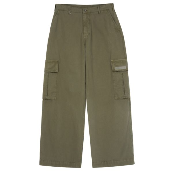 Flâneur Ripstop Cargo Broek Donker Groen