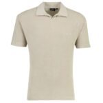 Genti No Buttons Polo Beige