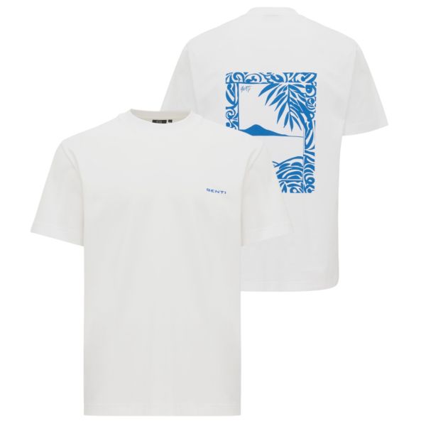 Genti Artistic T-shirt Wit