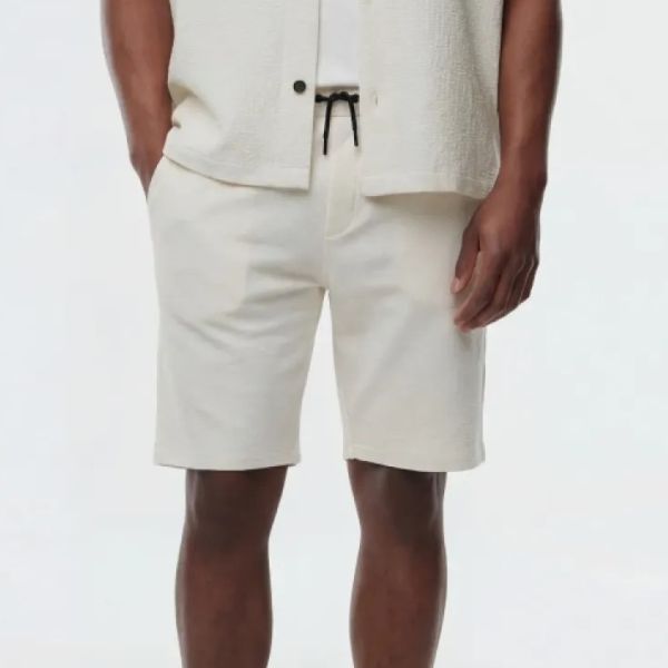 Genti Sky Monogram Korte Broek Off White