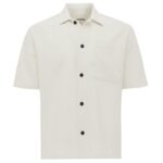 Genti Sunset Monogram Overhemd Off White