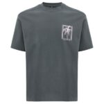Genti Tropical T-shirt Antraciet
