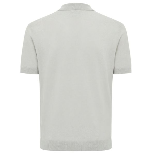 Gentiluomo No Buttons Polo Licht Groen