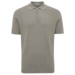 Gentiluomo Zip Polo Bruin