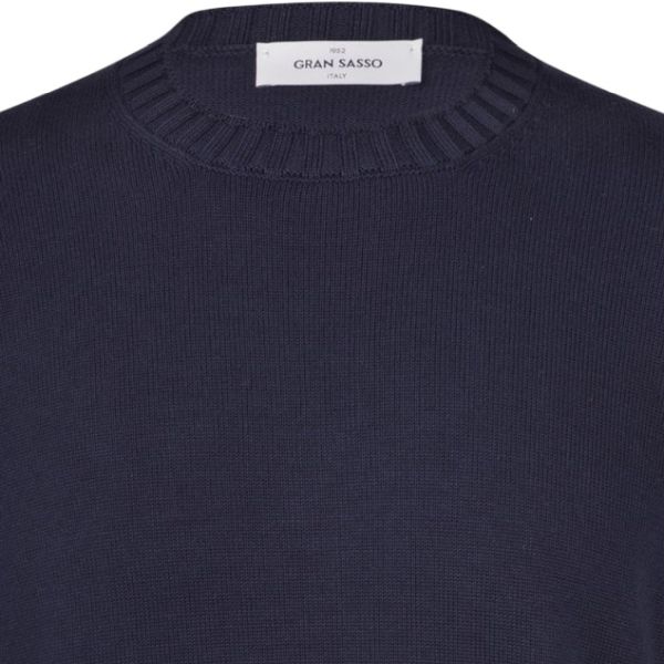 Gran Sasso Cotton Trui Navy