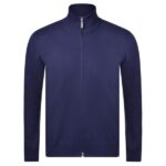 Gran Sasso Cotton Vest Navy