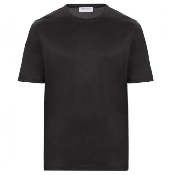 Gran Sasso Mercerized Cotton T-shirt Donker Groen