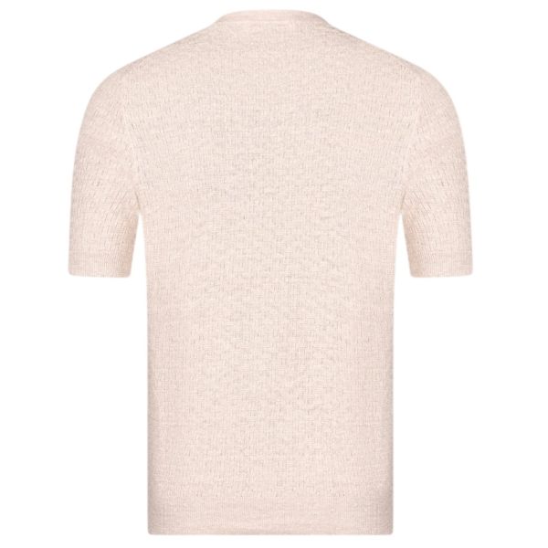 Gran Sasso Stitch Knitted T-shirt Beige