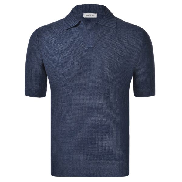 Gran Sasso Tennis Polo Navy