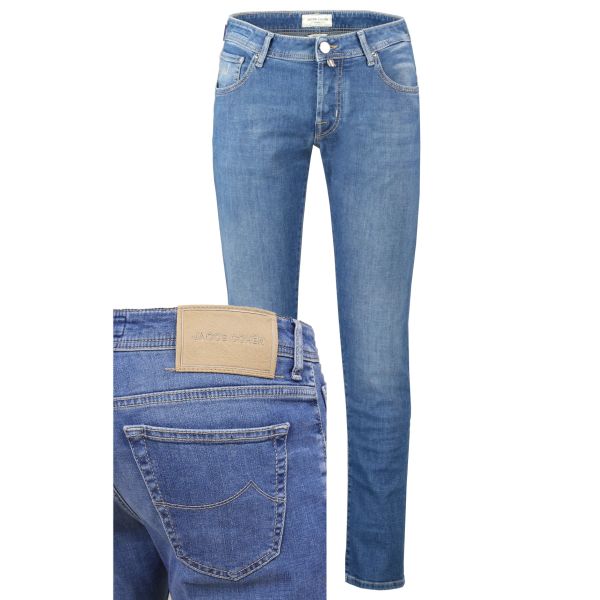 Jacob Cohën Nick Slim Jeans 200D Blauw