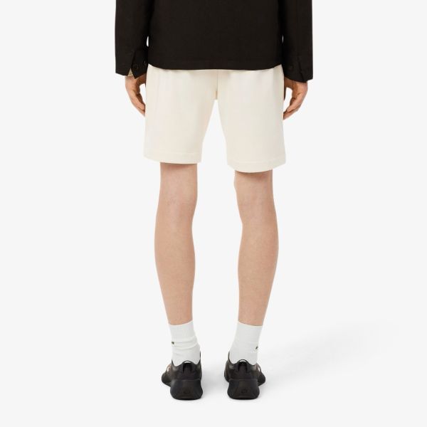 Lacoste Korte Broek Off White