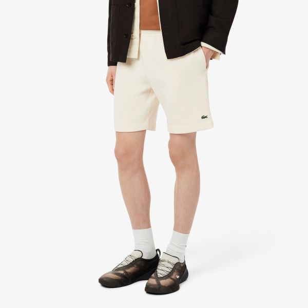 Lacoste Korte Broek Off White