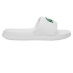 Lacoste Logo Slippers Wit