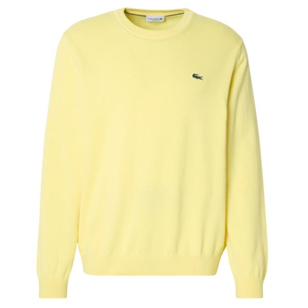 Lacoste Pullover Sweater Geel