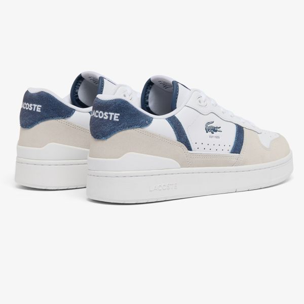 Lacoste T-Clip Set Sneaker Wit/Blauw
