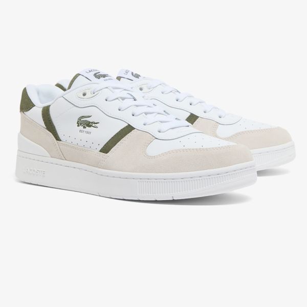 Lacoste T-Clip Set Sneaker Wit/Groen