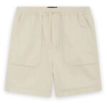 Lyle & Scott Linen Blend Korte Broek Off White