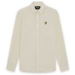 Lyle & Scott Linen Blend Overhemd Beige
