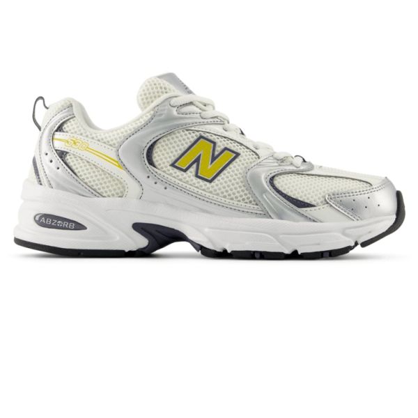 New Balance 530 Sneaker Wit/Zilver/Geel