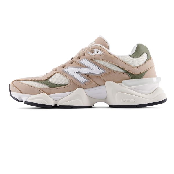 New Balance 9060 Sneaker Beige/Groen