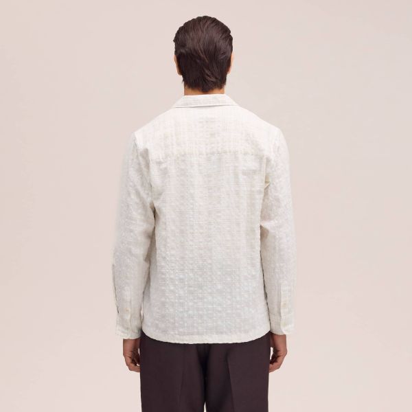 NN.07 Ben Overhemd Off White