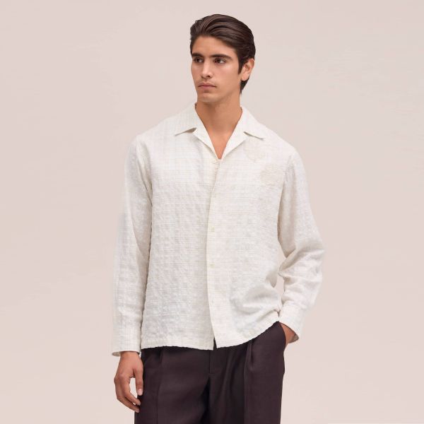 NN.07 Ben Overhemd Off White